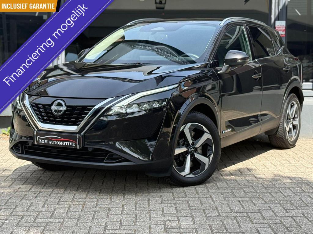 Nissan Qashqai 1.5 e-Power Aut*Led*Pano*Navi*Acc*360° camer, Gebruikt, Zwart, Bedrijf, 19 km/l