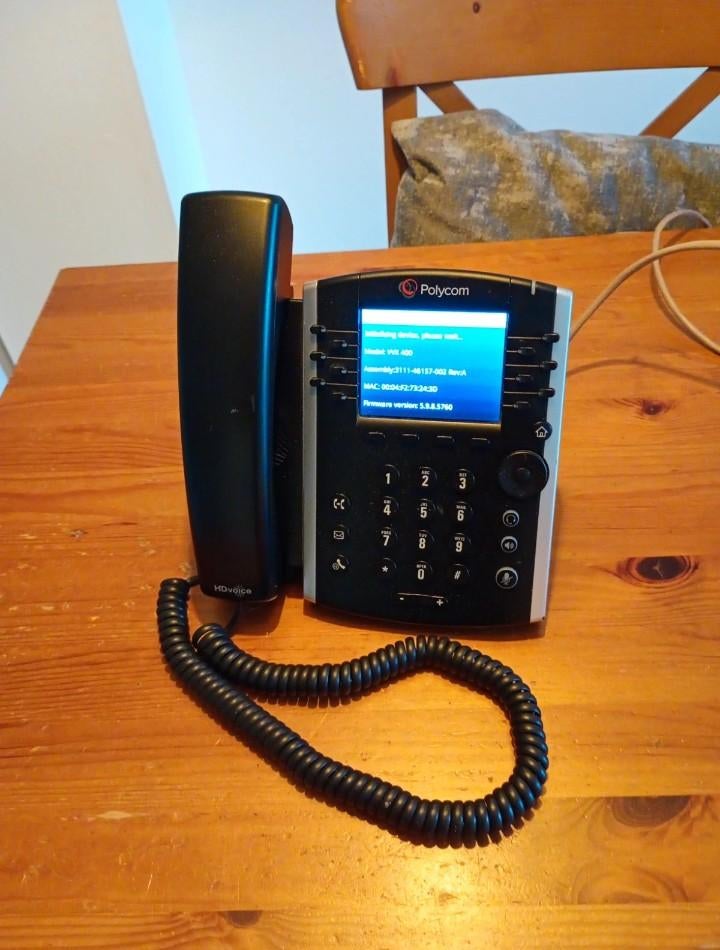 Polycom VVX 400, Ophalen of Verzenden, Gebruikt, Telefoon