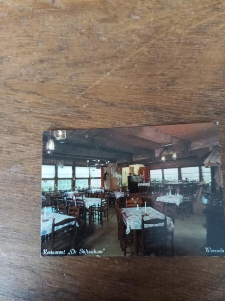 5-i Weerselo restaurant De Stiftsschuur., Ophalen of Verzenden, 1940 tot 1960
