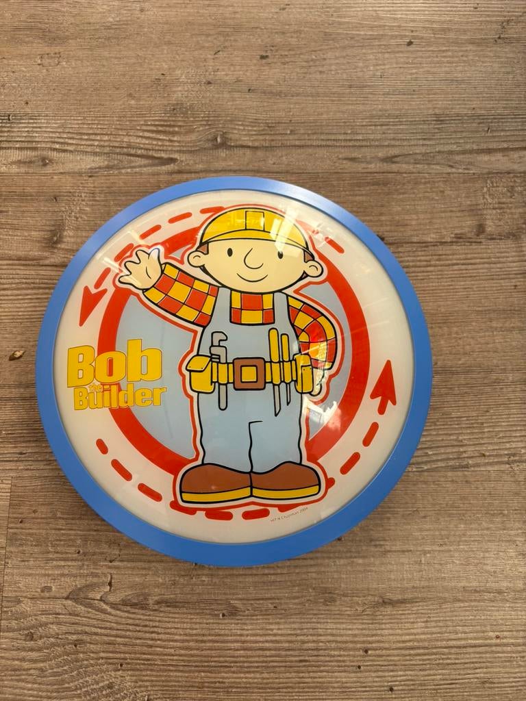 Bob de bouwer lamp/ plafondlamp/ wandlamp, Ophalen of Verzenden, Zo goed als nieuw, Bob de Bouwer