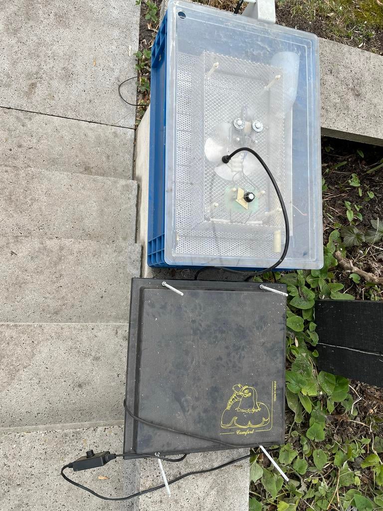 Broedmachine, Ophalen, Broedmachine