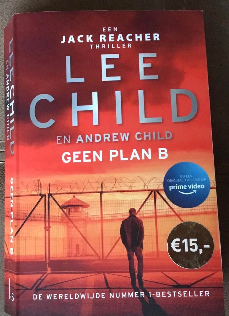 Lee Child - Geen plan B, Ophalen of Verzenden, Zo goed als nieuw