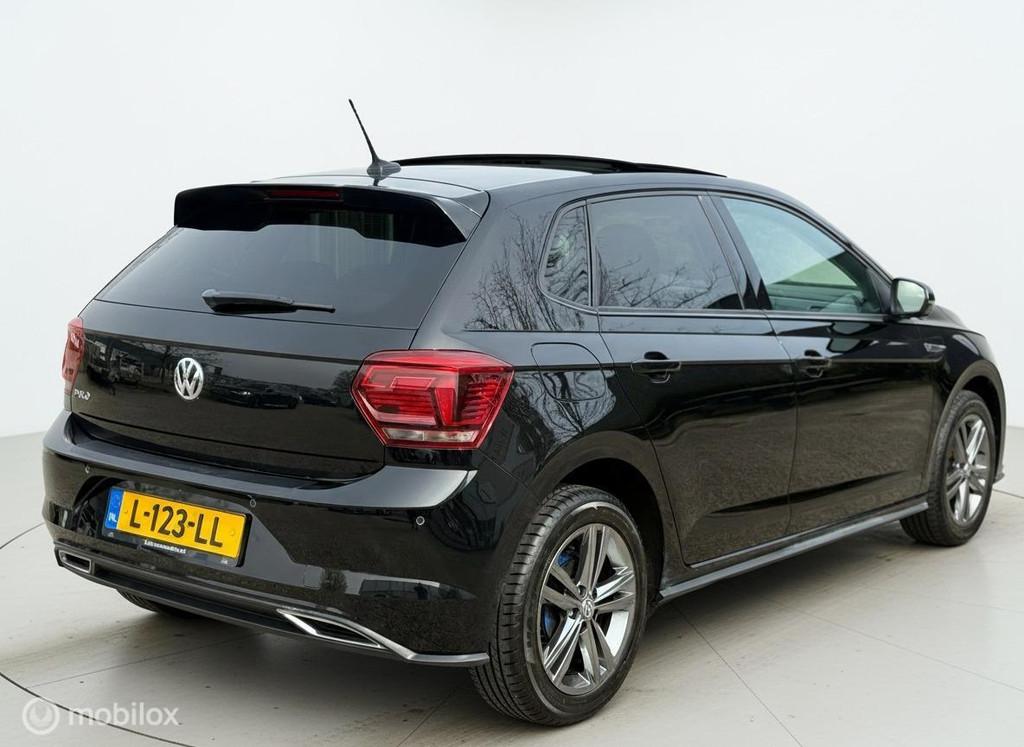 Volkswagen Polo 1.0 TSI R-Line PANO|LED|ACC|STOELVERW|CARPLA, Voorwielaandrijving, Stof, Bedrijf, Handgeschakeld