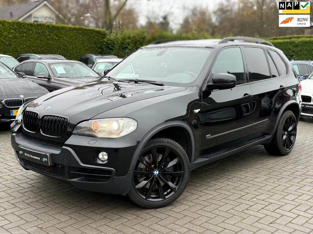 BMW X5 XDrive48i High Executive|Black On Black|Head Up|Navig, Gebruikt, 138 €/maand, 4799 cc, Bedrijf