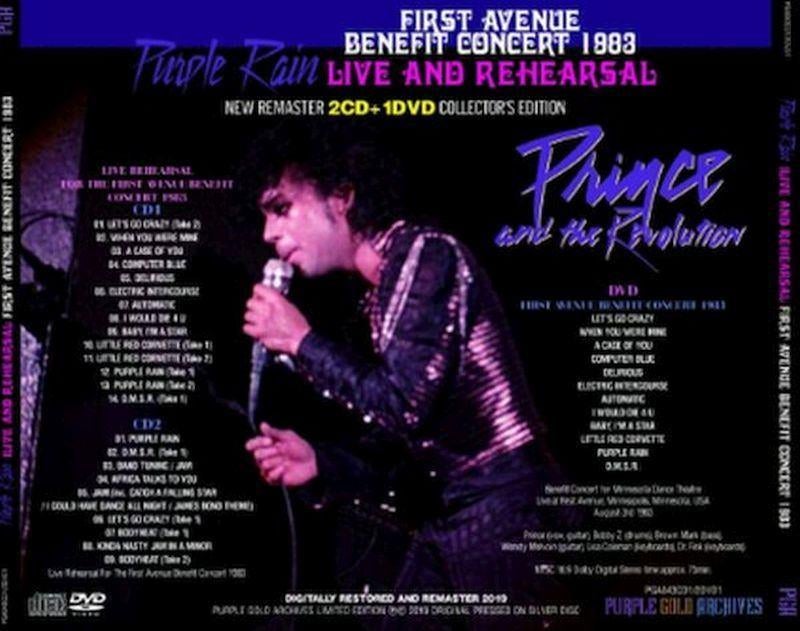 Prince - First Avenue (Benefit Concert 1983) 2CD+DVD, Verzenden, 1980 - 1989, Nieuw in verpakking