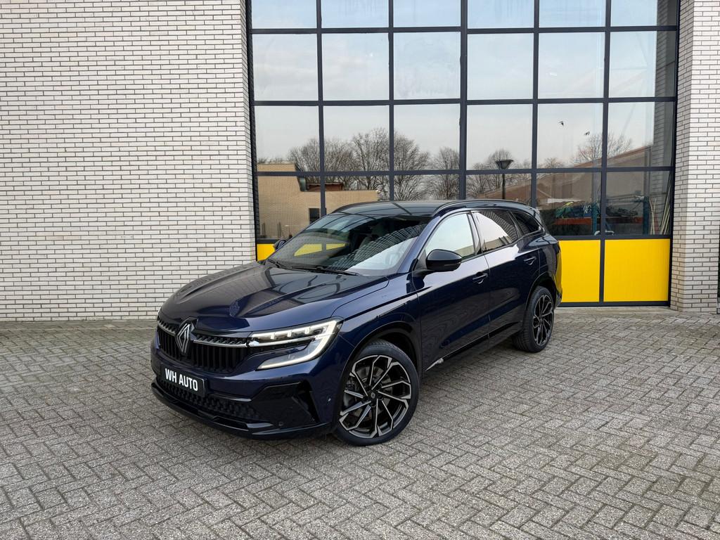 Renault Espace E-Tech full hybrid 200 iconic 7p, pano, trekh, Beige, 1199 cc, Blauw, 7 stoelen