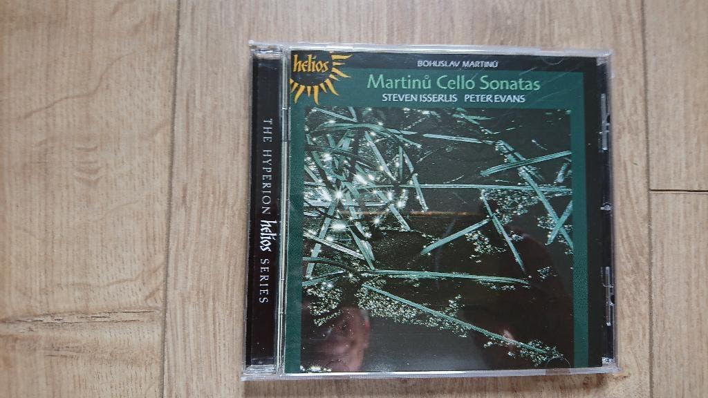 Martinu Cello Sonatas Steven Isserlis Peter Evans Helios, Ophalen of Verzenden, Modernisme tot heden, Zo goed als nieuw, Kamermuziek