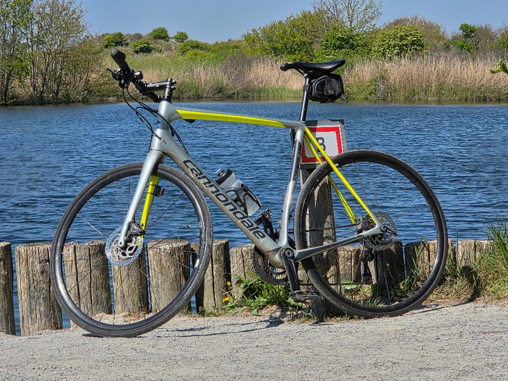 Cannondale fitnessbike, 28 inch, Gebruikt, 57 tot 61 cm, Meer dan 20 versnellingen