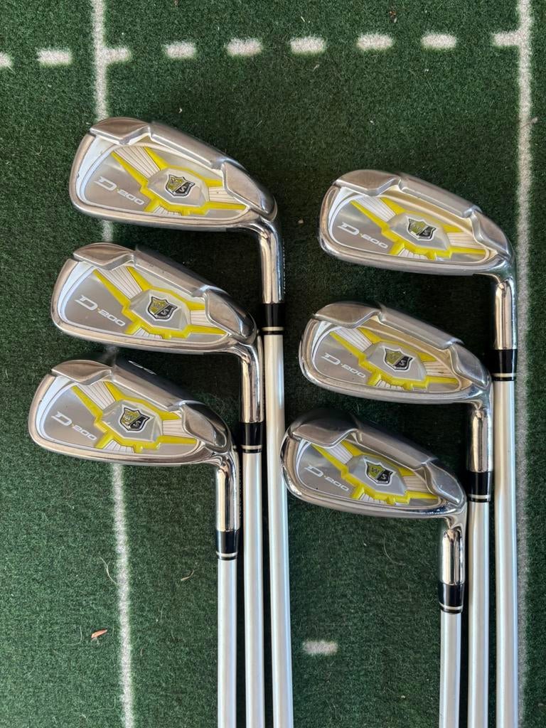 Wilson Staff D200 Ijzerset | 6/SW | L Flex | Nette Staat, Sport en Fitness, Golf, Set, Ophalen of Verzenden, Zo goed als nieuw