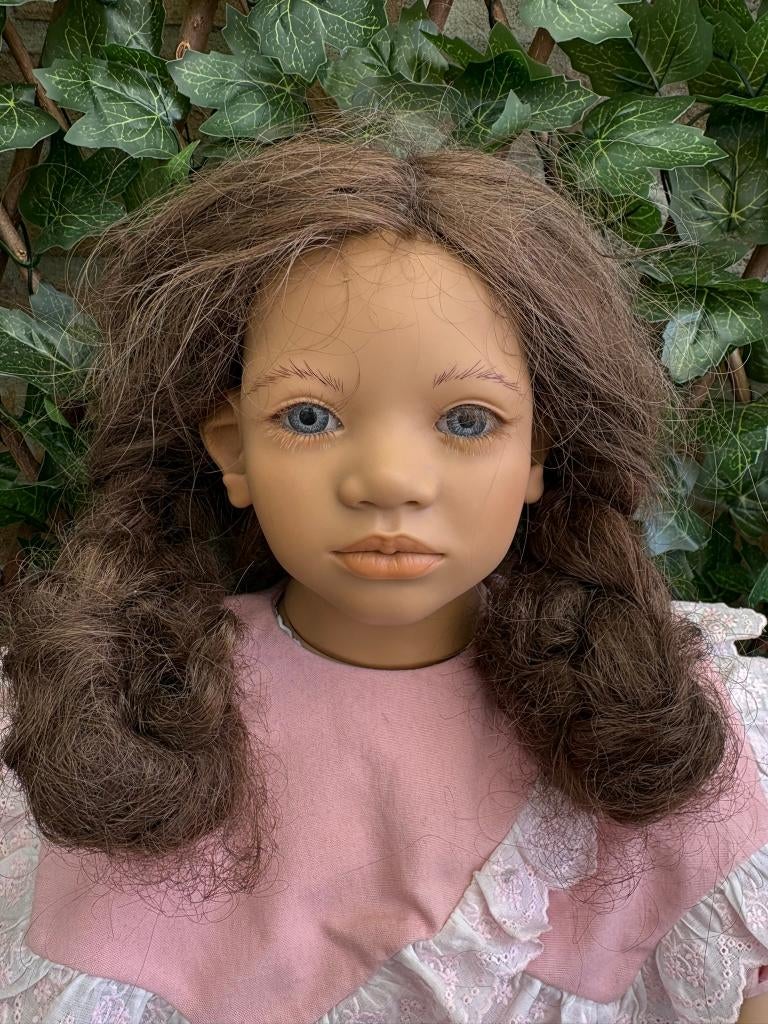 Annette Himstedt Lona, 80cm, Gebruikt, Annette Himstedt, Ophalen of Verzenden, Levensecht of Reborn