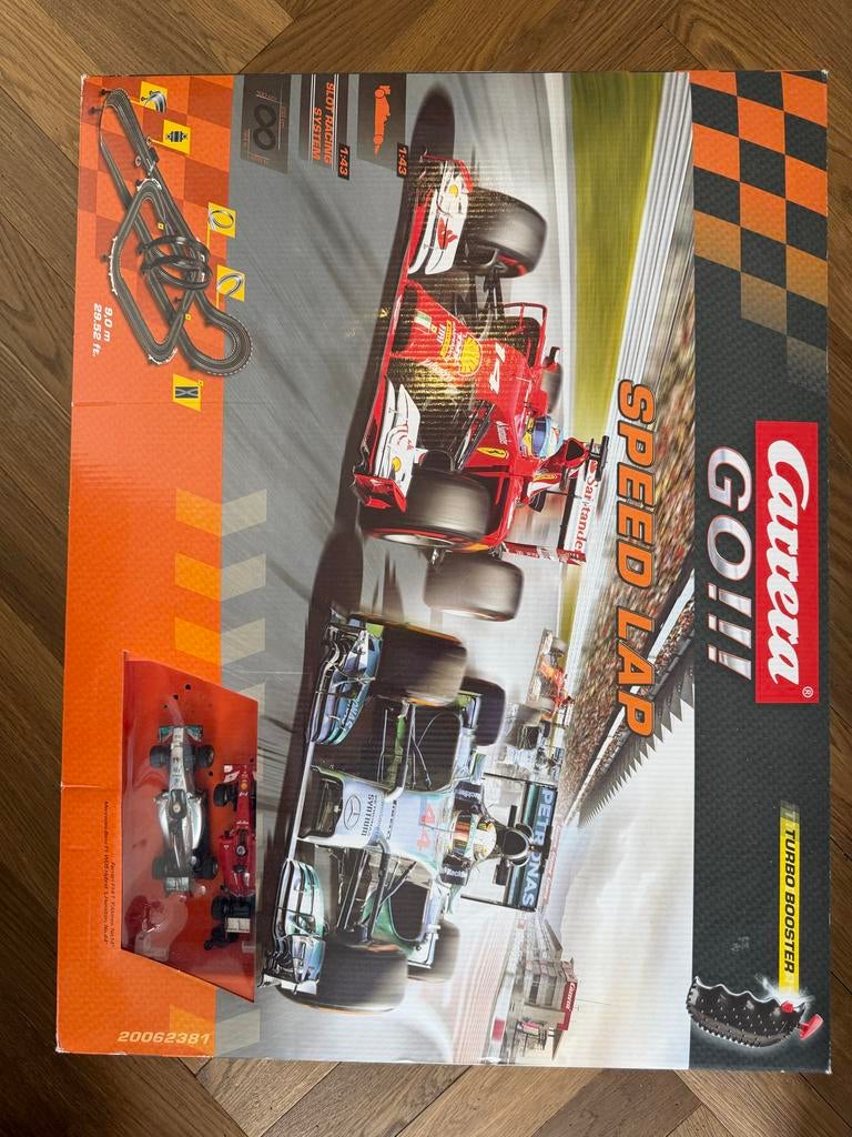 Carrera Go Speed Lap racebaan, Carrera, Ophalen of Verzenden, Met looping, Elektrisch