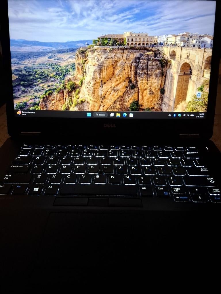 Dell Latitude e7470, Computers en Software, Windows Laptops, Ophalen, 2 tot 3 Ghz, Qwerty, 8 GB