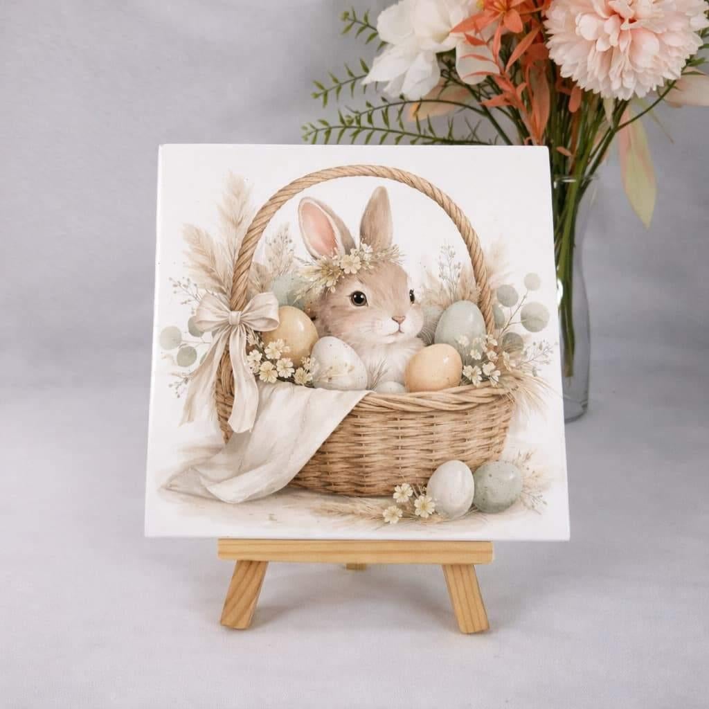 Pasen | Tegel met afbeelding naar wens, Diversen, Ophalen of Verzenden, Nieuw