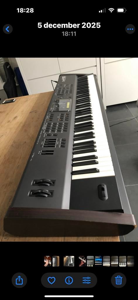 Roland A 90 keyboard, Ophalen, Zo goed als nieuw, 88 toetsen, Roland