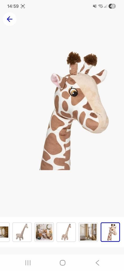 Giraf nieuw, Ophalen of Verzenden, Nieuw, Wanddecoratie