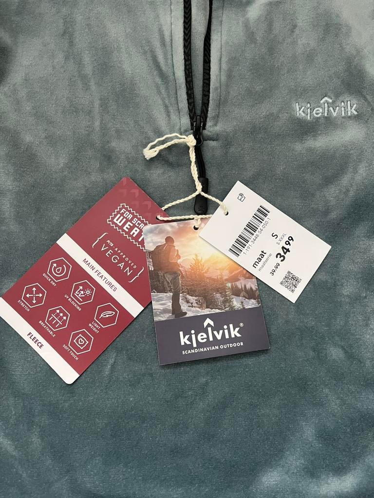 Blauwe skipully voor dames van Kjelvik maat S., Nieuw, Ophalen of Verzenden, Kjelvik, Maat 36 (S)