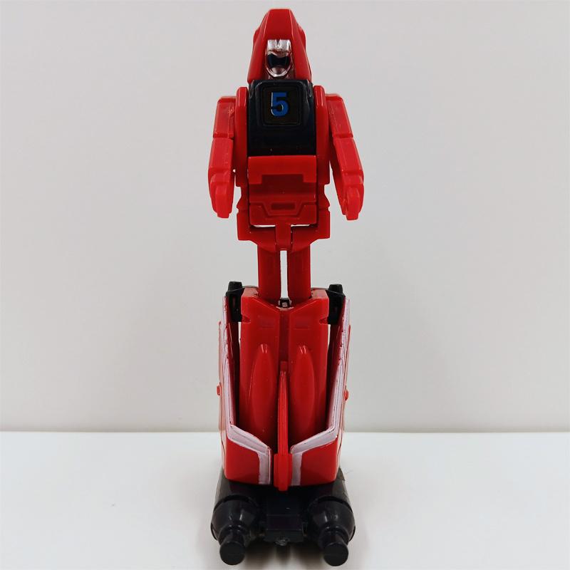 Robo Rescue Jet Robot Transformer V3 80s Action Figure, Overige generaties, Ophalen of Verzenden, Zo goed als nieuw, Overige rassen