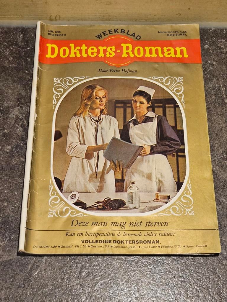 Dokters Roman, Ophalen of Verzenden
