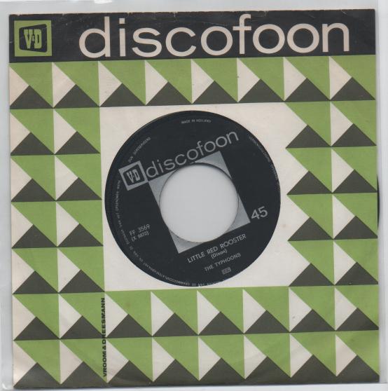 Nederbeat- The Typhoons- Little Red Rooster, Cd's en Dvd's, Vinyl Singles, Ophalen of Verzenden, Gebruikt, 7 inch, Pop
