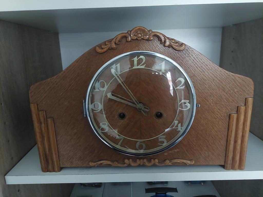 Junghans Pendule Klok - Opknapper, Ophalen of Verzenden