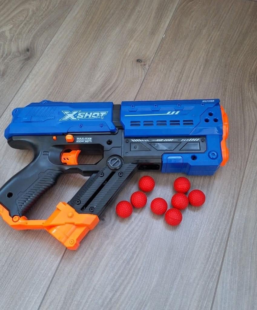 Balletjes nerf pistool, Kinderen en Baby's, Speelgoed | Buiten | Actiespeelgoed, Ophalen of Verzenden, Zo goed als nieuw