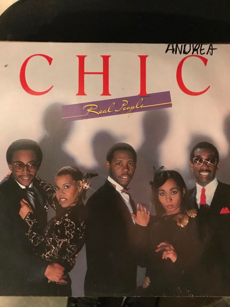 Chic - Real People Vinyl LP, Cd's en Dvd's, Vinyl | Pop, Ophalen of Verzenden, Zo goed als nieuw, 12 inch