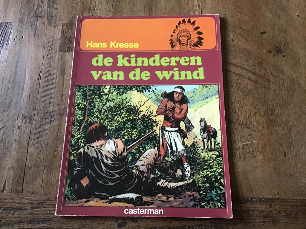 De kinderen van de wind Hans Kresse De indianenreeks, Boeken, Eén stripboek, Ophalen of Verzenden, Zo goed als nieuw