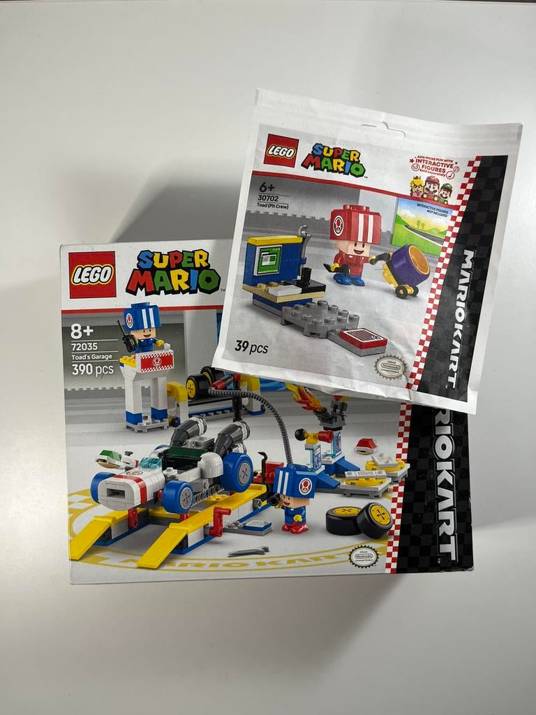 Lego Super Mario Kart 72035 & 30702 sealed, Ophalen of Verzenden, Nieuw, Complete set, Lego