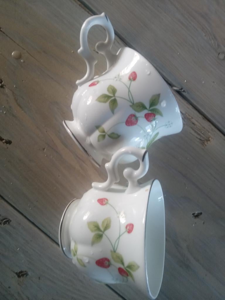 2 kopjes royal canterbury, Ophalen of Verzenden, Porselein, Overige stijlen, Kop(pen) en/of Schotel(s)