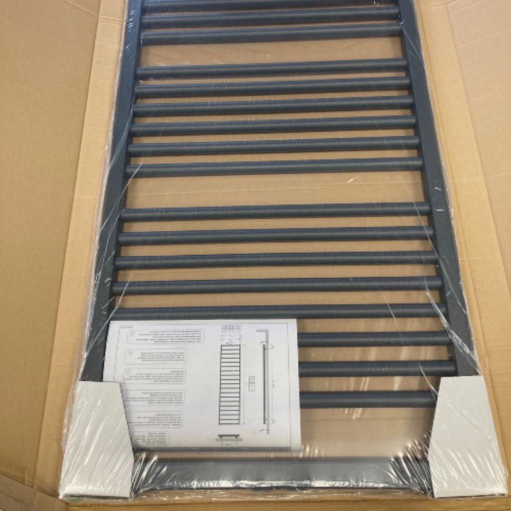 Nieuwe Vasco Bathline handdoekradiatoren Wit en Antraciet, Radiator, Nieuw, Minder dan 60 cm, Ophalen of Verzenden