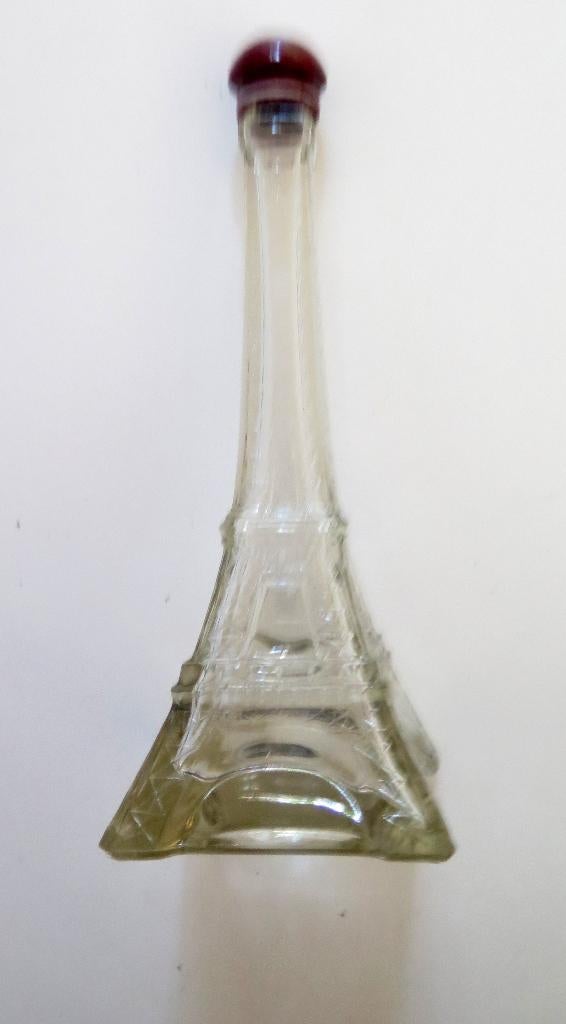 glazen EIFFEL toren - bewerkt, ca. 20 cm h, Ophalen of Verzenden
