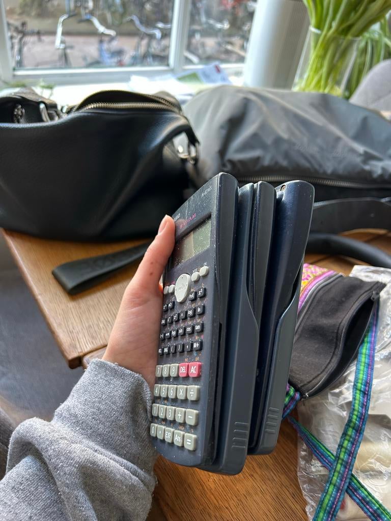 Rekenmachine casio, Diversen, Schoolbenodigdheden, Ophalen, Gebruikt