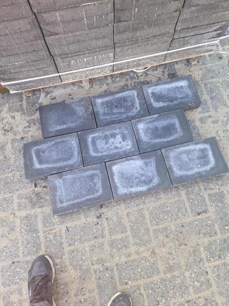 Primiton 20x30x5 antraciet, Tuin en Terras, Tegels en Klinkers, Ophalen, Nieuw, Beton, Terrastegels