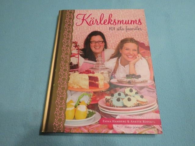 Zweeds bakboek: Kärleksmums, 101 söta favoriter, Emma Hamberg en Anette Rosvall, Ophalen of Verzenden, Zo goed als nieuw, Europa