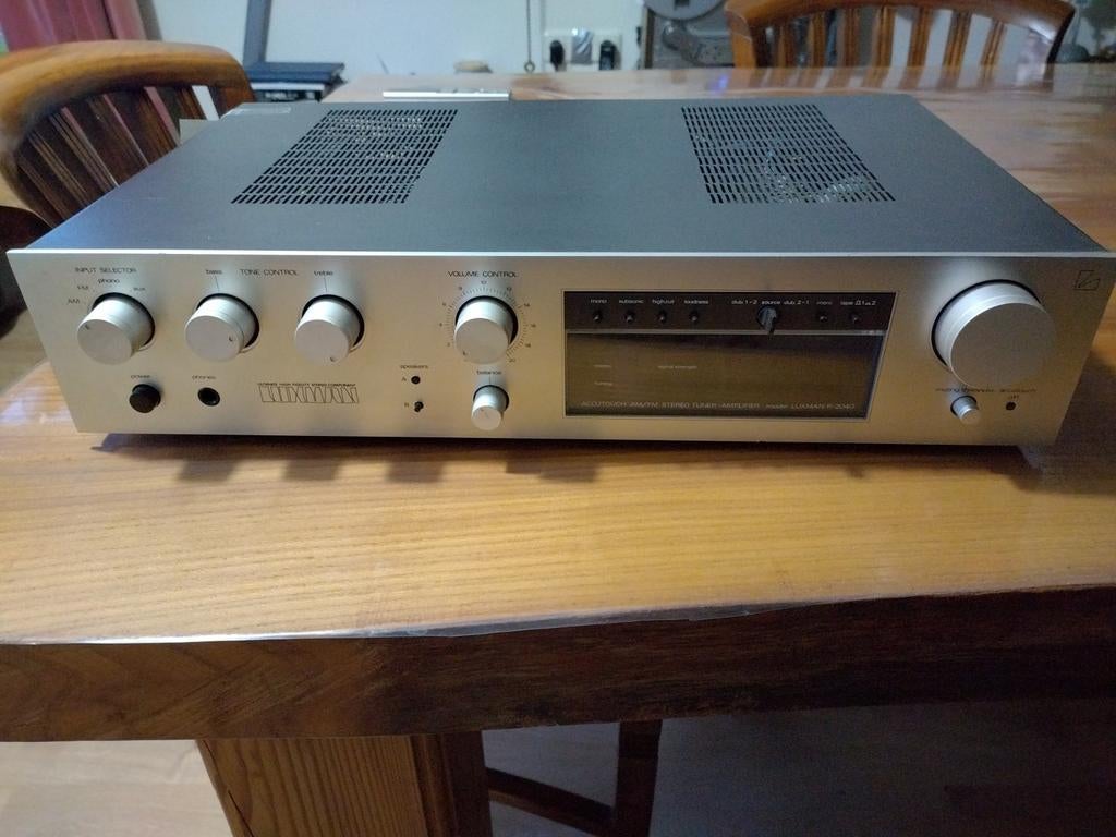 Spelende Luxman R-2040 Receiver, voor de liefhebber, Gebruikt, Ophalen, Overige merken, Minder dan 60 watt