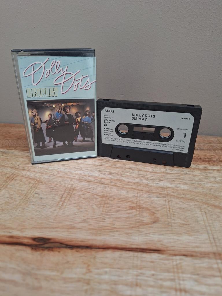 Dolly Dots - Display Cassetteband, Gebruikt, 1 bandje, Ophalen of Verzenden, Origineel