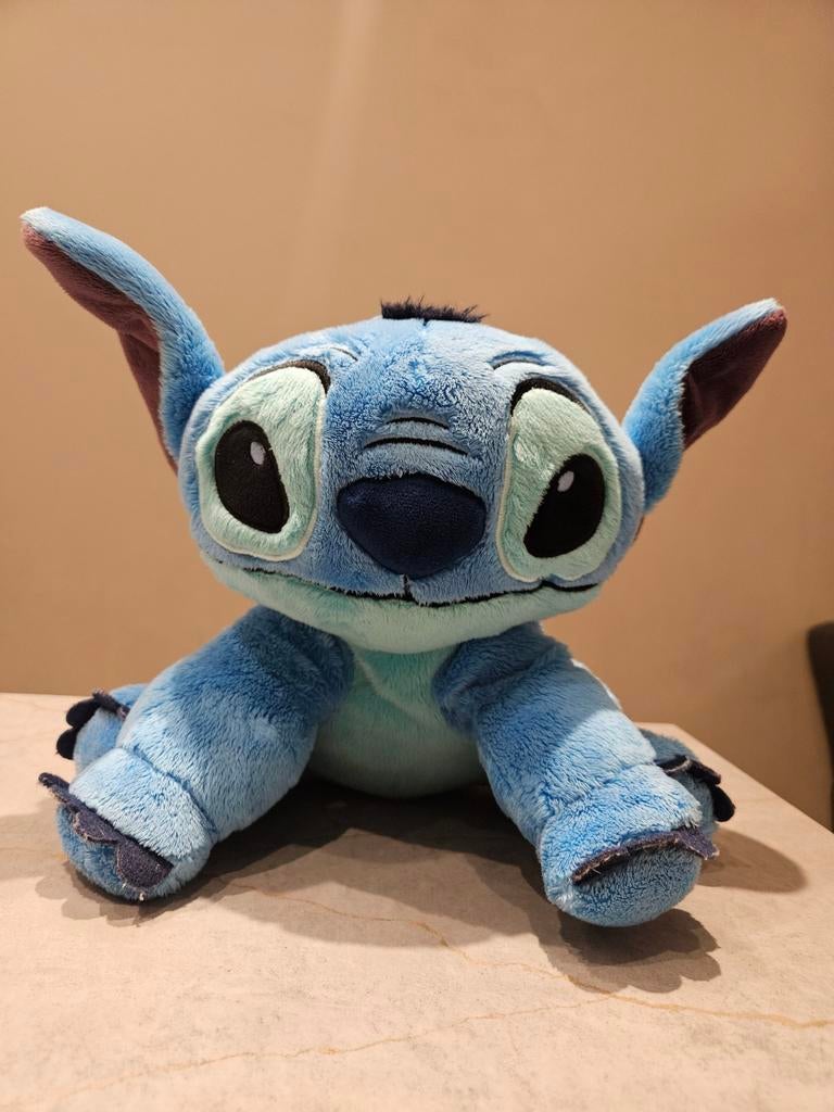 Stitch Knuffel 28cm - Oplichtende Wangen, Ophalen of Verzenden, Zo goed als nieuw, Overige typen
