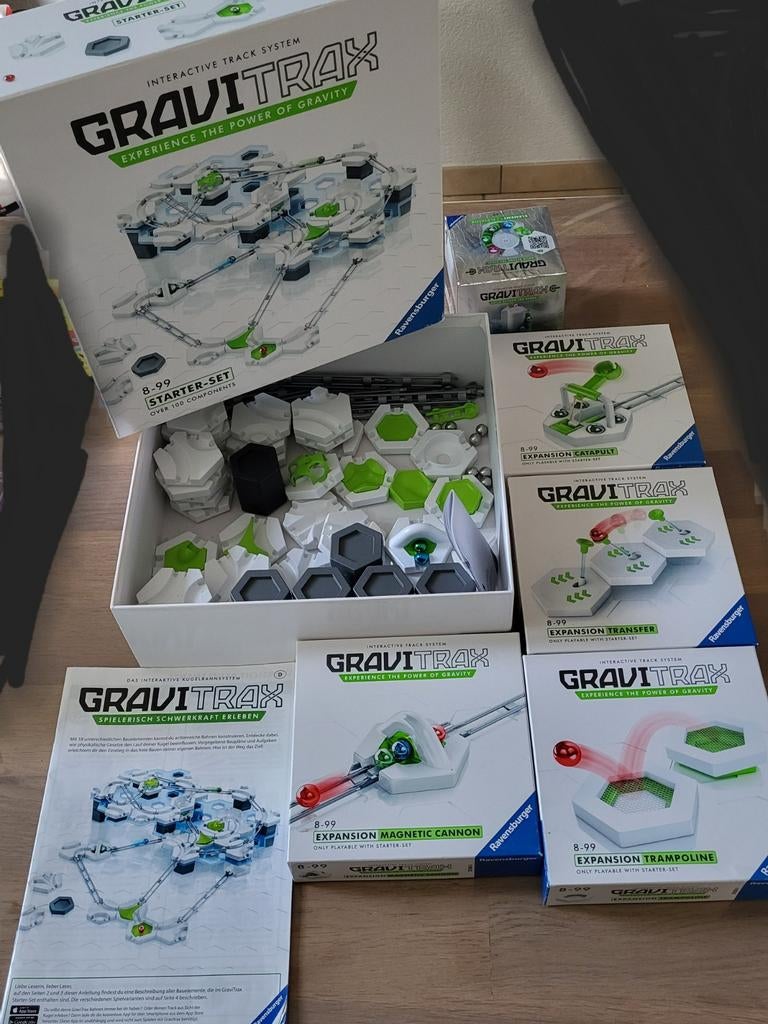 Gravitrax met 5 uitbereidingsset, Ophalen of Verzenden, Zo goed als nieuw, Bouwen