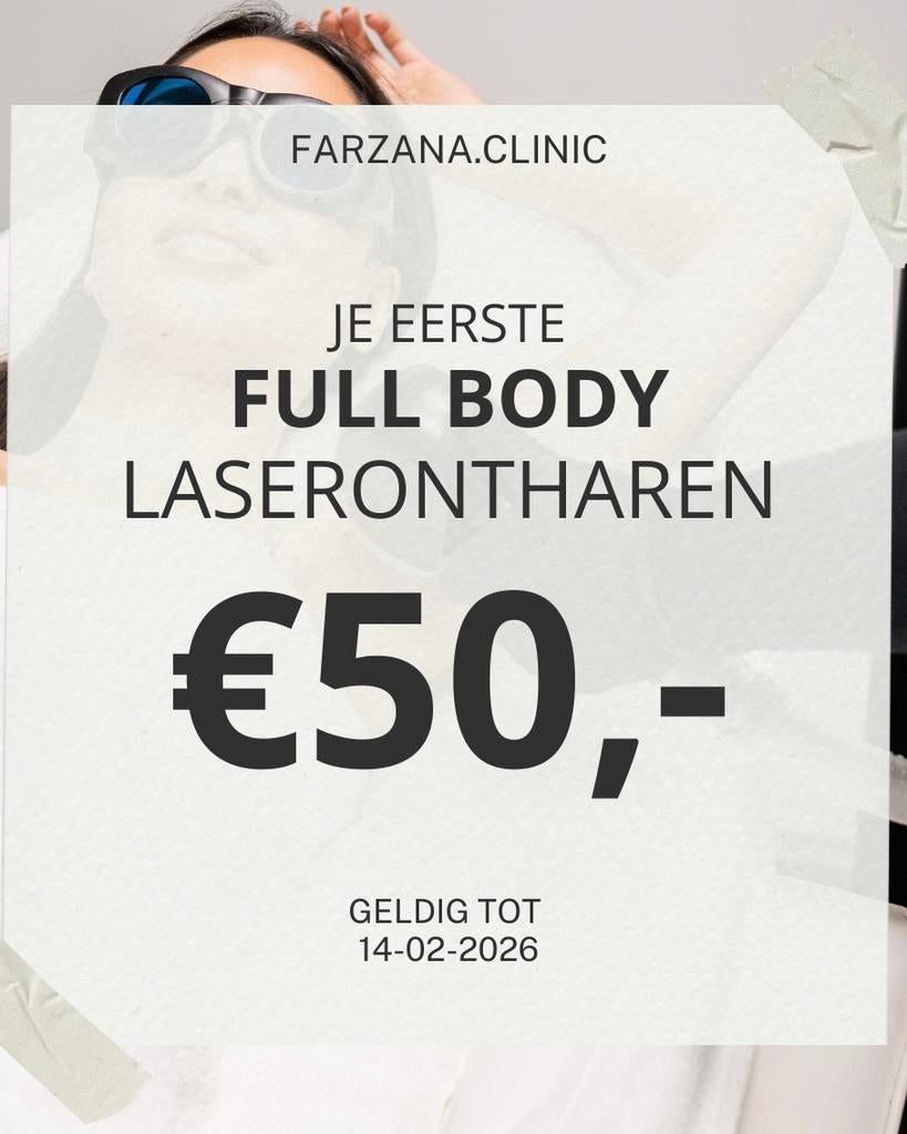 LASER ONTHAREN FULL BODY, Diensten en Vakmensen, Welzijn | Overige