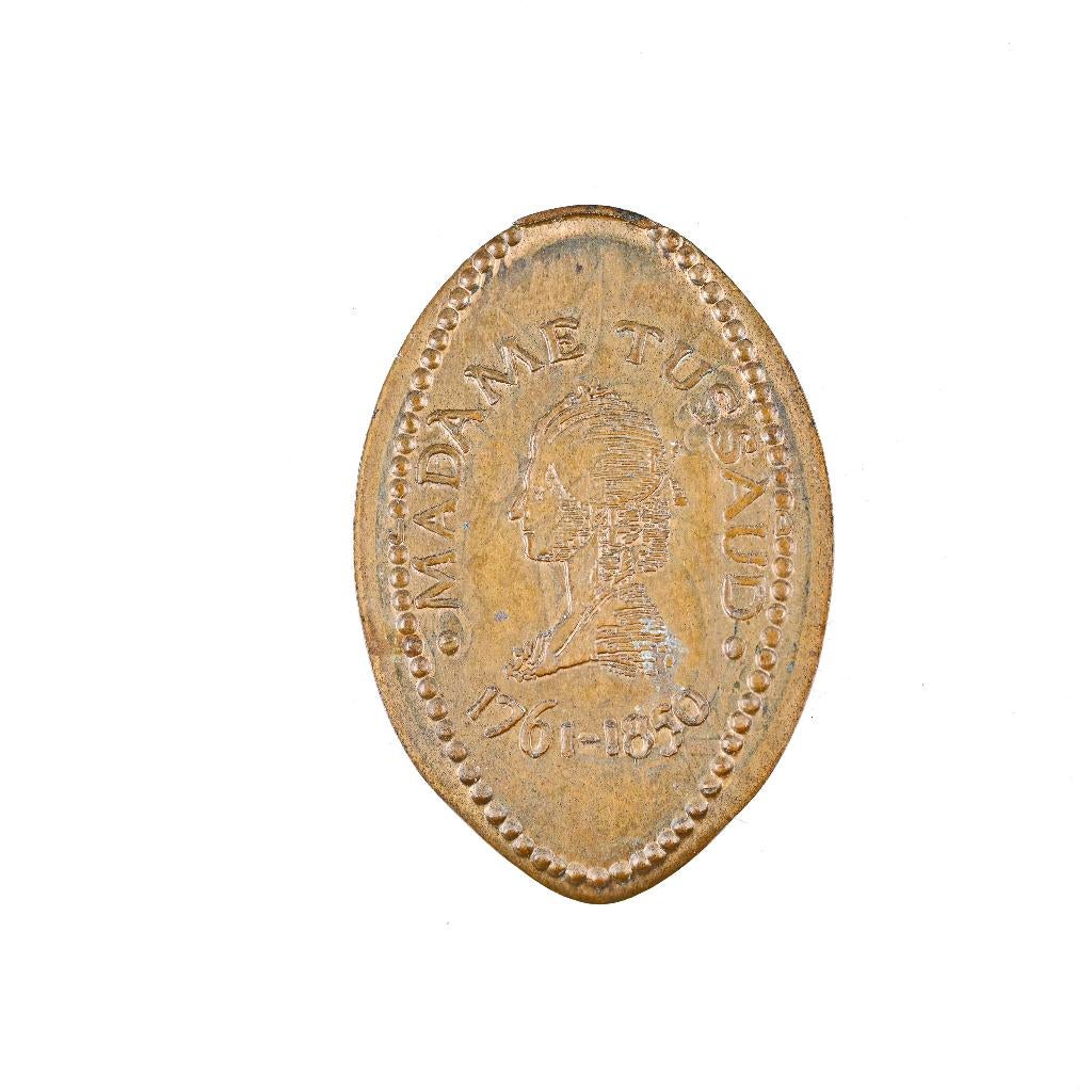 MADAME TUSSAUD 1761-1850 3,5g 22x32mm    b488, Ophalen of Verzenden