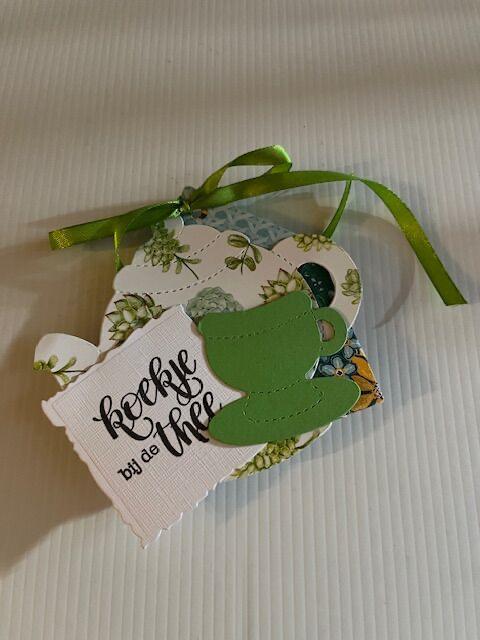 Handgemaakte Theekaart - Brievenbuscadeautje, Verzenden, Nieuw, Overige thema's