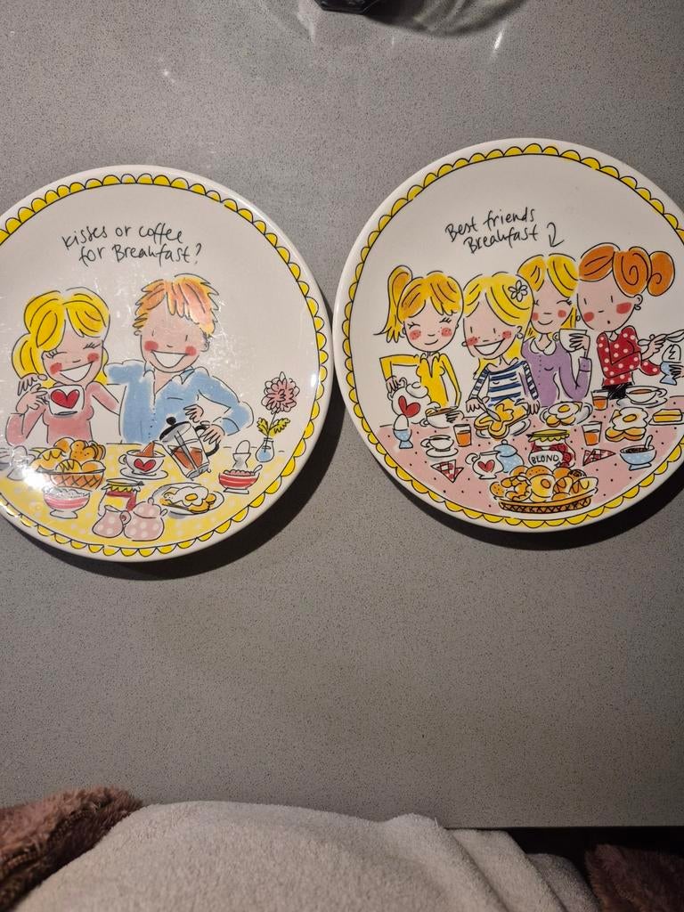 Blond Amsterdam ontbijtborden, Ophalen, Gebruikt, Blond Amsterdam, Bord(en)