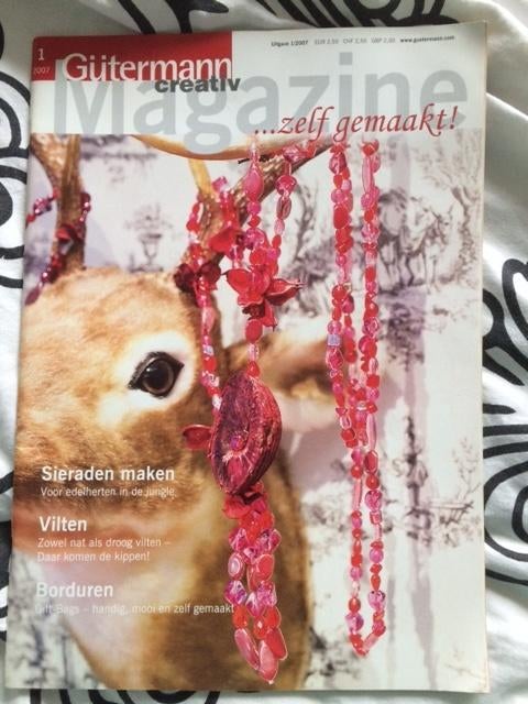 GÜtermann creativ magazine...zelf gemaakt, Ophalen of Verzenden, Gelezen, Scrapbooking en Knutselen