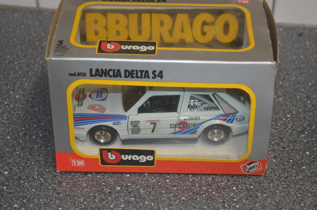 Lancia   Delta   S4, Ophalen of Verzenden, Nieuw, Auto, Bburago