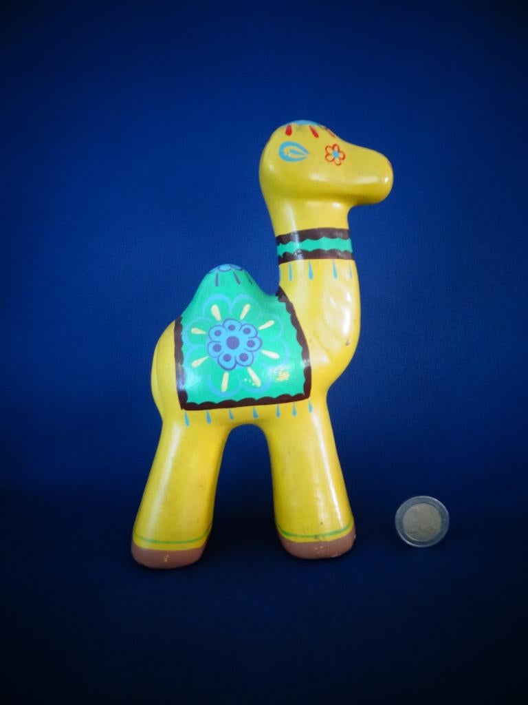 Beeldje dromedaris, Verzamelen, Ophalen of Verzenden, Gebruikt, Dier