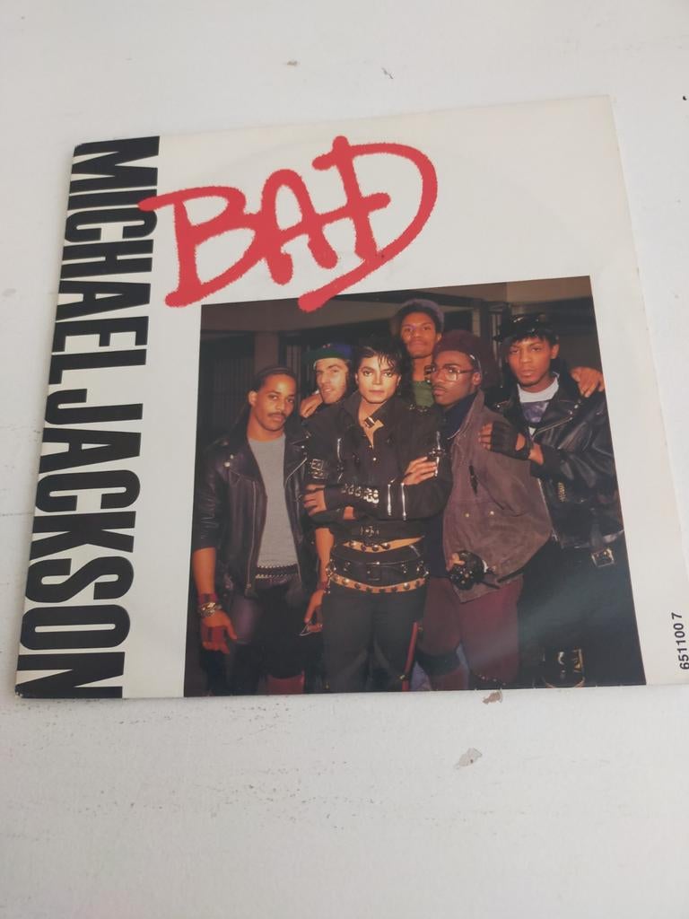 Michael Jackson , Bad, Cd's en Dvd's, Vinyl Singles, Ophalen of Verzenden, Zo goed als nieuw, Pop