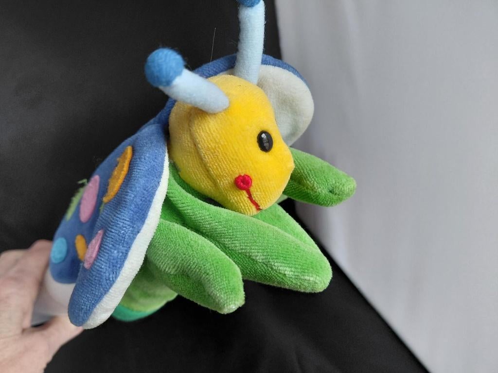 Handpop vlinder Beleduc, Ophalen of Verzenden, Gebruikt, Overige typen