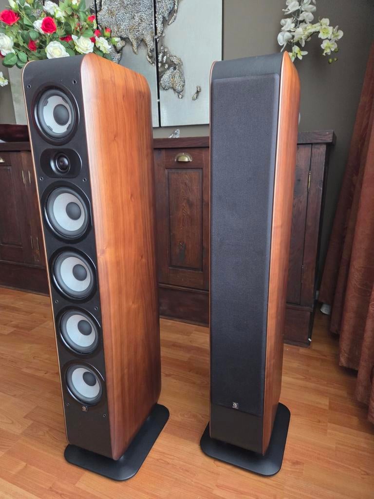 Boston acoustics M350 speakers ZEER HOGE GELUIDSKWALITEIT, Audio, Tv en Foto, Luidsprekers, Zo goed als nieuw, Front, Rear of Stereo speakers