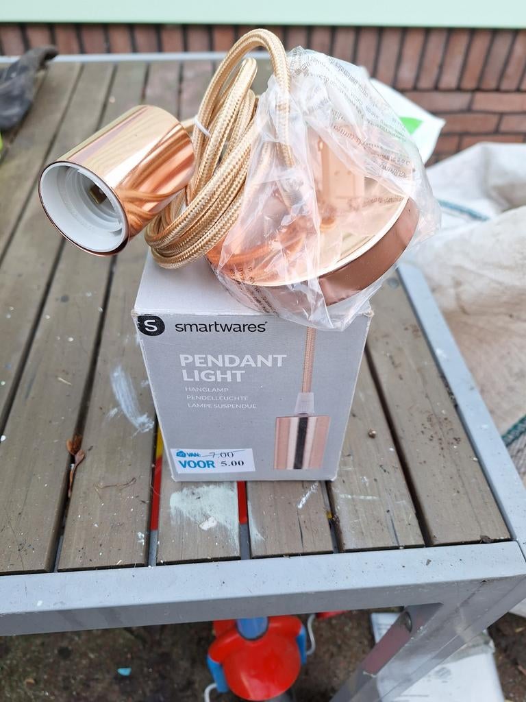 Smartwares Hanglamp - Nieuw in doos!, Nieuw, Ophalen of Verzenden, Stof, Modern