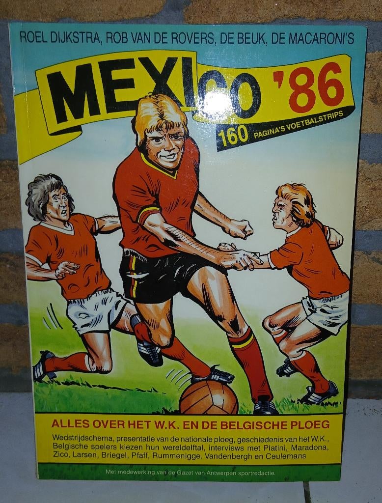 Voetbalstripbundel – Mexico ’86, Boeken, Stripboeken, Ophalen, Diverse, Eén stripboek, Zo goed als nieuw